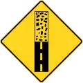 Pavement ends