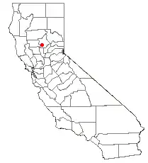 Location of Richvale, California