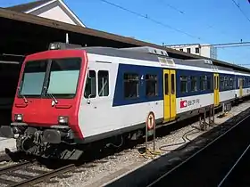 Swiss NPZ Steuerwagen in Biel