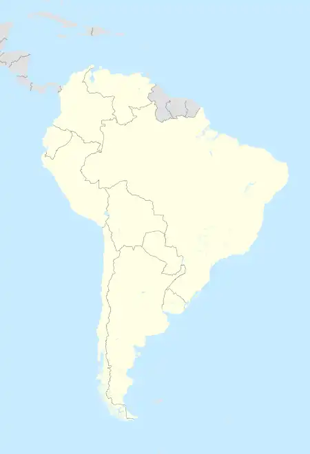 2020 Copa Sudamericana is located in South America