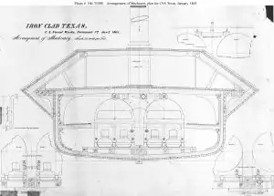 CSS Texas cross-section