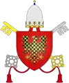 Gregory IX's coat of arms