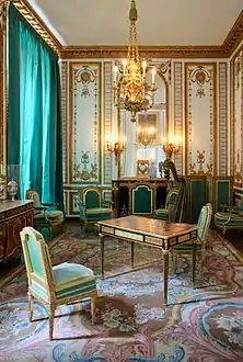 Cabinet Doré of Marie Antoinette at the Palace of Versailles, Versailles, France, by the Rousseau brothers, 1783