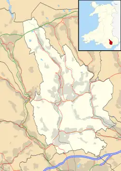 Nelson Welsh: Ffos Y Gerddinen is located in Caerphilly