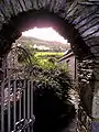 Gate to Holy Well on New Street