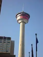 Calgary Tower in August 2007