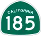 State Route 185 andState Route 77 marker