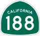 State Route 188 marker