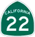 State Route 22 marker