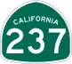 State Route 237 marker