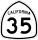 State Route 35 marker