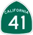 State Route 41 marker