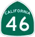 State Route 46 marker