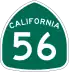 State Route 56 marker