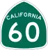 State Route 60 marker