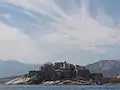 Calvi viewed from the sea