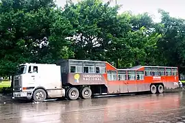 Camel bus in Havana