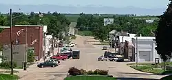 Downtown Campbell: Broad Street, looking north.