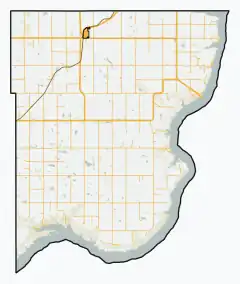 Rural Municipality of Canaan No. 225 is located in Canaan No. 225