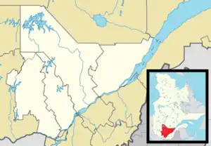 Morin-Heights is located in Central Quebec