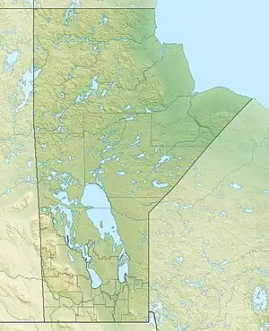 West Hawk Lake is located in Manitoba