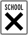 School crosswalk (1966-1995)