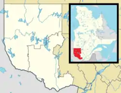 Cayamant is located in Western Quebec