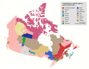 Map of Canada