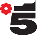 Canale 5's seventh logo used from 1987 to 2001