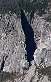 The Whitney–Gilman ridge on Cannon Mountain.