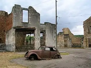 Ruined village