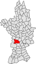 Location in Olt County