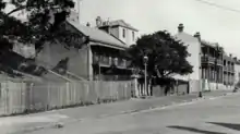 Caraher's Stairs and Darling House.