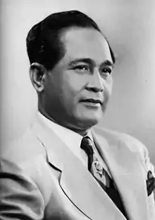 Carlos P. Garcia, eighth President of the Philippines and author of the "Filipino First Policy"