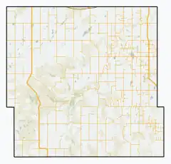 Rural Municipality of Carmichael No. 109 is located in Carmichael No. 109