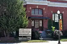 Morris County Historical Society, previously was a Carnegie Library (2015)