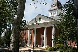 The Caroline County Courthouse in July 2012