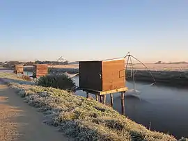 Fishing for plaice, in Fromentine