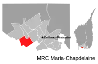 Location of Normandin