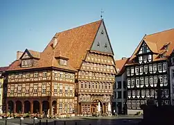 Bakers' Guild Hall and Butchers' Guild Hall in the Market Place