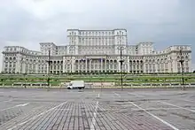 The Palace of the Parliament in Bucharest