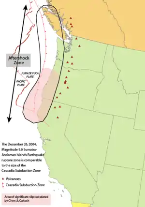 Cascade Volcanic Arc.