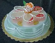 Cassata marzipan cake