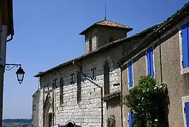 The church in Castéra-Lectourois