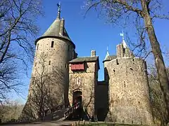 Castell Coch - exterior