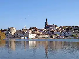 A general view of Castelnaudary