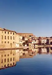 Canal du Midi in Castelnaudary