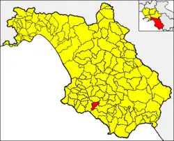 Castelnuovo within the Province of Salerno