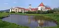 Bonţida Bánffy Castle partially restored, in April 2011