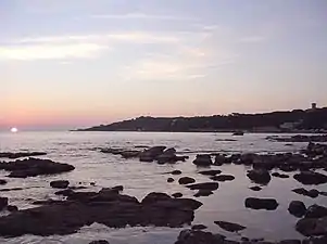 Castiglioncello at sunset